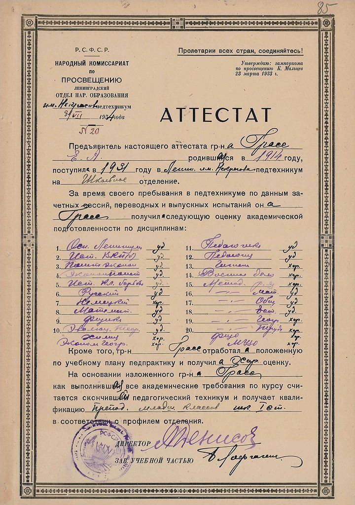 Грасе Е.А.
