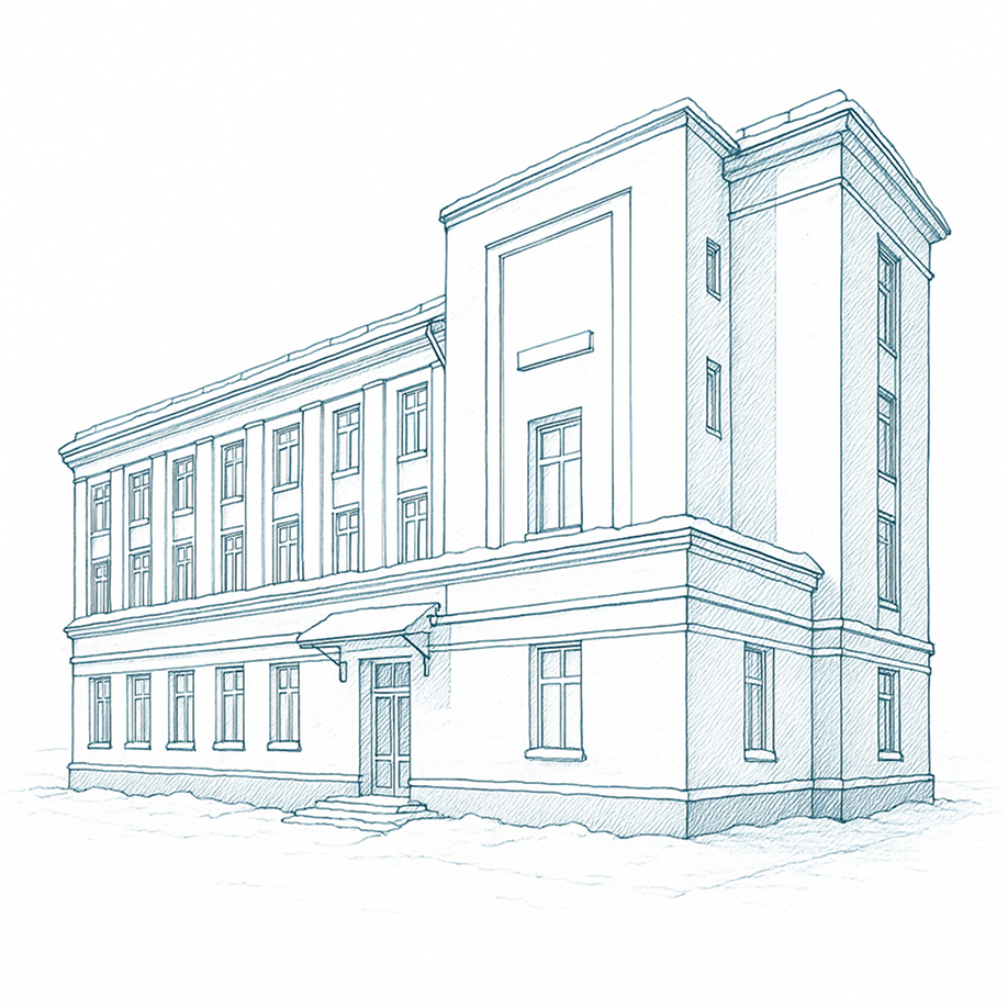 Графическое изображение здания центра